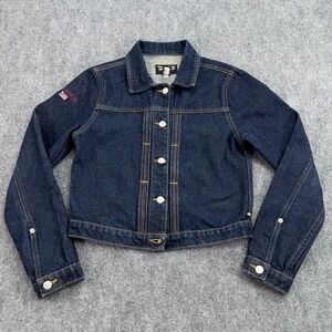 Polo by Ralph Lauren Indigo Denim Jacket with Contrast Stitching